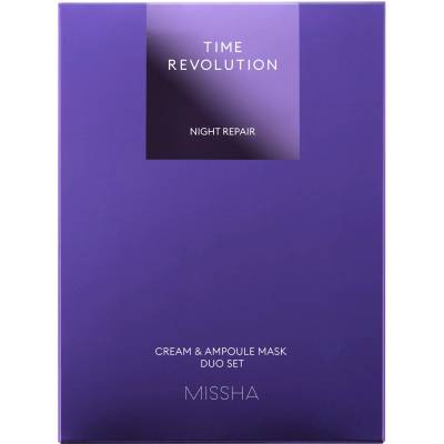Missha Time Revolution Комплект Night Repair - Нощен крем, 50 ml + Лист маски, 5 броя