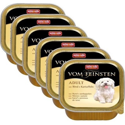 Animonda Vom Feinsten Adult Dog hovězí a brambory 6 x 150 g