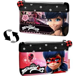 Karactermania Двулицево портмоне с един цип Karactermania - Ladybug (35706)