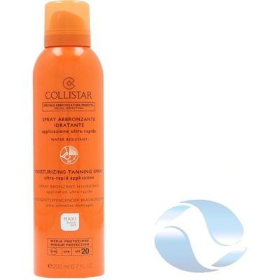 Collistar Speciale Abbronzatura Perfetta spray na opaľovanie pre všetky typy pokožky Moisturizing Tanning spray SPF20 200 ml