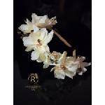 Radi handmade Лятна диадема със светло жълти цветя (1001)