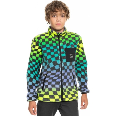 Quiksilver Clean Coasts Zip GMJ8/Radical Times Cehker Pool Gree