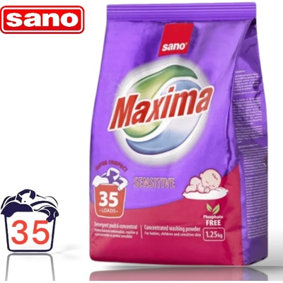 Sano Maxima Sensitive Сух прах 1.250кг, 35пр (127-4)