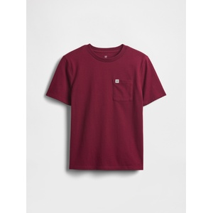 GAP Детска тениска с джоб GAP GAP | Cherven | Момчешки | XS