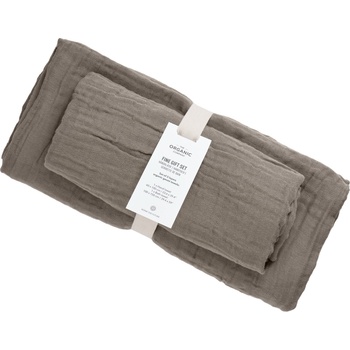 The Organic Company Хавлии Fine сивкавобежови 2 бр (1183-225)
