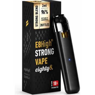 Eighty8 E8High DISPOSABLE VAPE vaporizačné pero Zkittles 2 ml