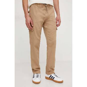 Pepe Jeans Панталон Pepe Jeans GYMDIGO CARGO PANT в бежово с кройка по тялото (PM211652)