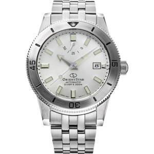 Orient Star RE-AU0502S Мъжки часовник - Спортен Автоматичен, Сив Циферблат, Дата, 41 мм, 200м Водоуст. , Стоманена Верижка Часовници