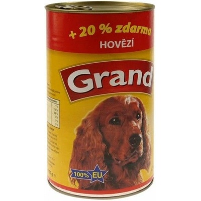 Grand s hovězím masem 20 x 1300 g
