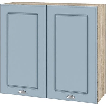 ИРИМ Горен кухненски шкаф Сити АРФ-Деним мат-06-4 80 см