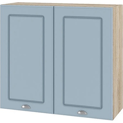 ИРИМ Горен кухненски шкаф Сити АРФ-Деним мат-06-4 80 см