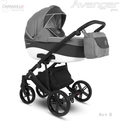 Camarelo Kombinovaný Avenger Plus 2023 Av+8 Šedo-šedý+bílý detail