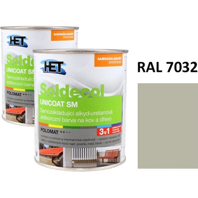 Soldecol UNICOAT SM 0,75L RAL 7032