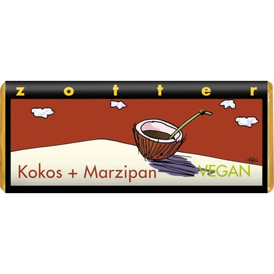 Zotter Kokos s marcipánem 70 g