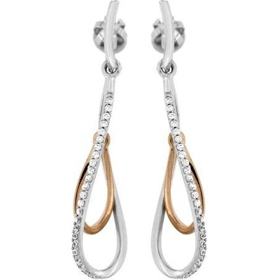 Zlatnictví U Kostela dámské visací náušnice 1257br