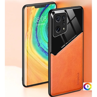 OPPO Find X5 Удароустойчив Кожен Калъф и Протектор