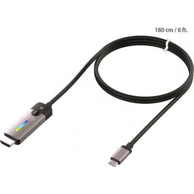 j5create JCC157 USB-C® to HDMI 2.1 8K Cable - Кабел адаптер (JCC157)