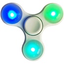 Fidget Spinner s LED osvětlením bílý