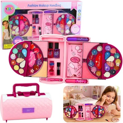 RKToys Dětský kosmetický kufřík sada líčení a laky na nehty