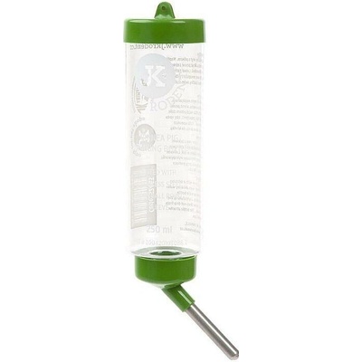 JK ANIMALS Plastová napáječka JKR pro hlodavce 250 ml