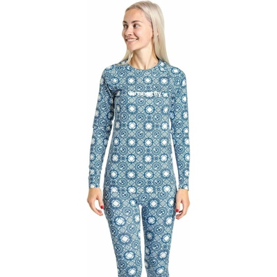 Meatfly женска термична тениска Capa Mosaic Blue Meatfly | Sin | ЖЕНИ | XS