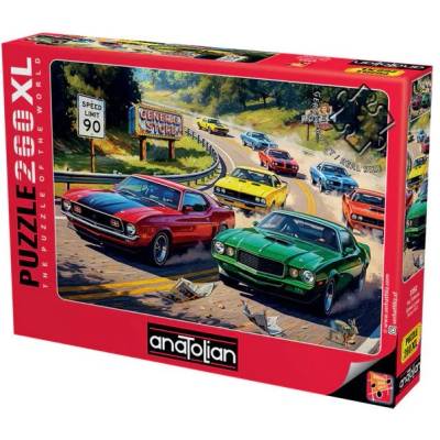 Anatolian Пъзел Anatolian - Любител на скоростта, 260 XL части (P3352)