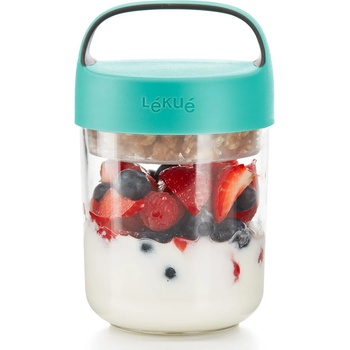 Lékué Буркан за обяд JAR TO GO 400 мл, тюркоаз, Lékué (LKE0301014Z07U150)