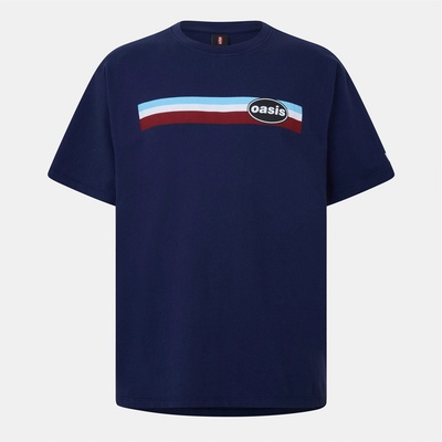 Levi's x Oasis Band Tee - Navy Stripe