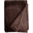 Deka Homla polyester hnedá 150x200