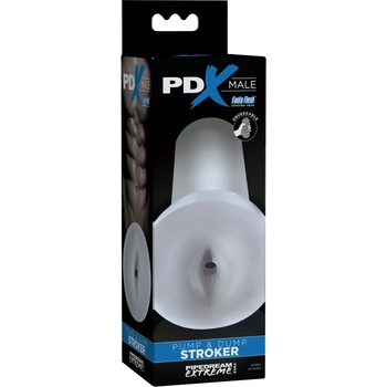 Image 1 of Pipedream PDX Male Pump & Dump Stroker Clear