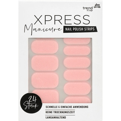 trend !t up fólie na nehty XPRESS Manicure 034 Lipgloss 24 ks