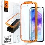Spigen Samsung Galaxy Galaxy A55 5G (комплект 2) - Spigen Glas. TR Align Master - Clear