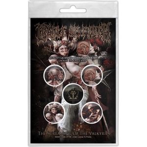 RAZAMATAZ Значки cradle of filth - the screaming of the valkyries - razamataz - bb125