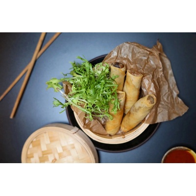Asijské veganské 6-chodové degustační menu v PRU58