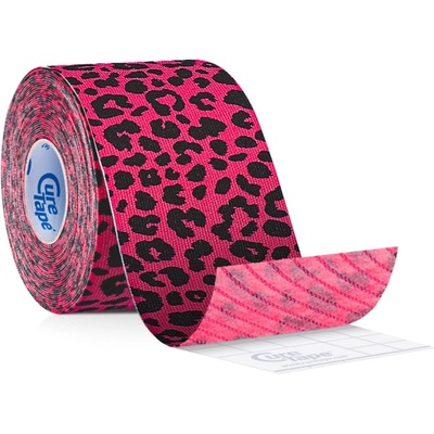 CureTape® Art фиксираща лента боя Leopard Pink&Black 5 м