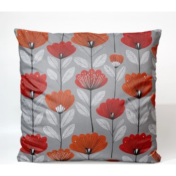 Takoy Zamatová red flowers 2-HT-00280 45 x 45 cm