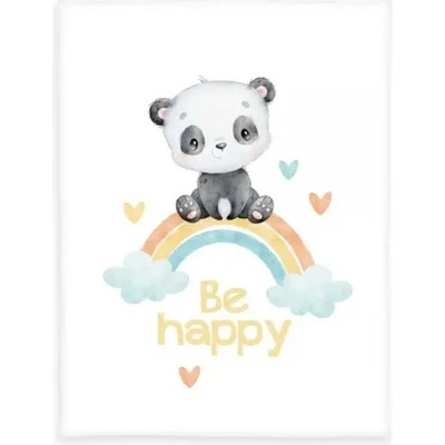 HERDING Baby supersoft deka BE HAPPY