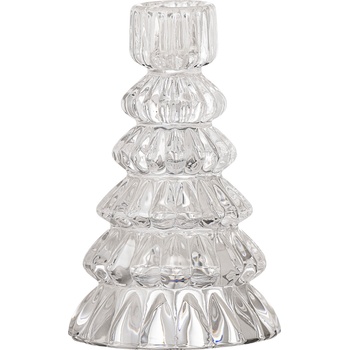 Bloomingville Saynab Свещник за класическа свещ 13 см, стъклен (82060067)