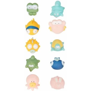 Image 1 of Badabulle Играчки за баня Badabulle - Pastel, 10 броя (B017024)