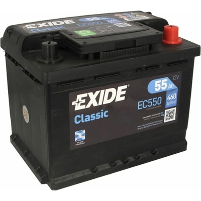 Exide Classic 12V 55Ah 460A EC550