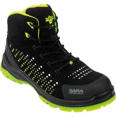 SARA Workwear ROTTERDAM S3S FO SC SR ESD kotníková obuv žlutá