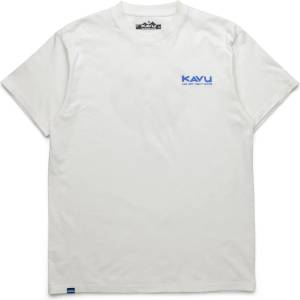 KAVU Мъжка тениска Kavu Waves T-shirt - Off White (216-8140-0211)