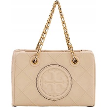 Tory Burch kabelka Fleming Soft Mini Chain Tote 152334 Béžová