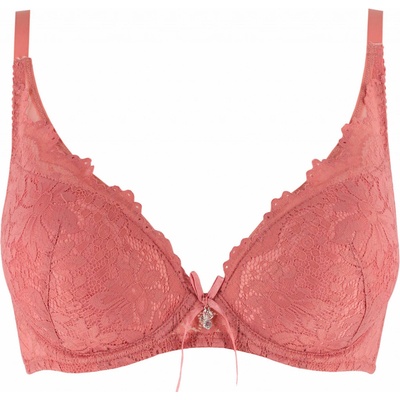Anella krajková push-up podprsenka V 1076 C růžová