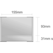 Triline Dc116/BL Design Classic nástenná tabuľa 155 x 124 mm