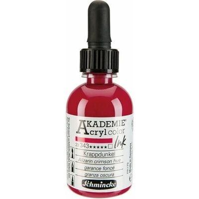 Schmincke Akademie Tuš 50 ml 343 Alizarin crimson hue