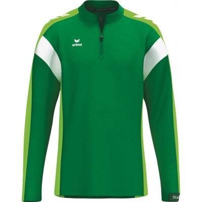 ERIMA CELEBRATE 125 mikina 1/2 zip zelená Světle zelená