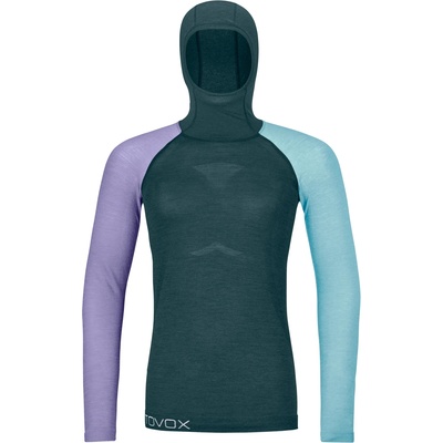 Ortovox Дамско мериносово термобельо Ortovox Women's 120 Comp Light Hoody Merino base layer - Dark Arctic Grey - размер XL (115-1701-0415)