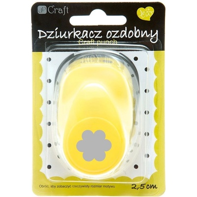 dpCraft Dekorační děrovačka 2,5cm – kvítek (JCDZ-110-024)