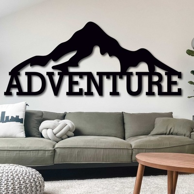 Vyrezávaný obraz z dreva - ADVENTURE | SENTOP